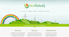 Desktop Screenshot of ekorozwoj.eu